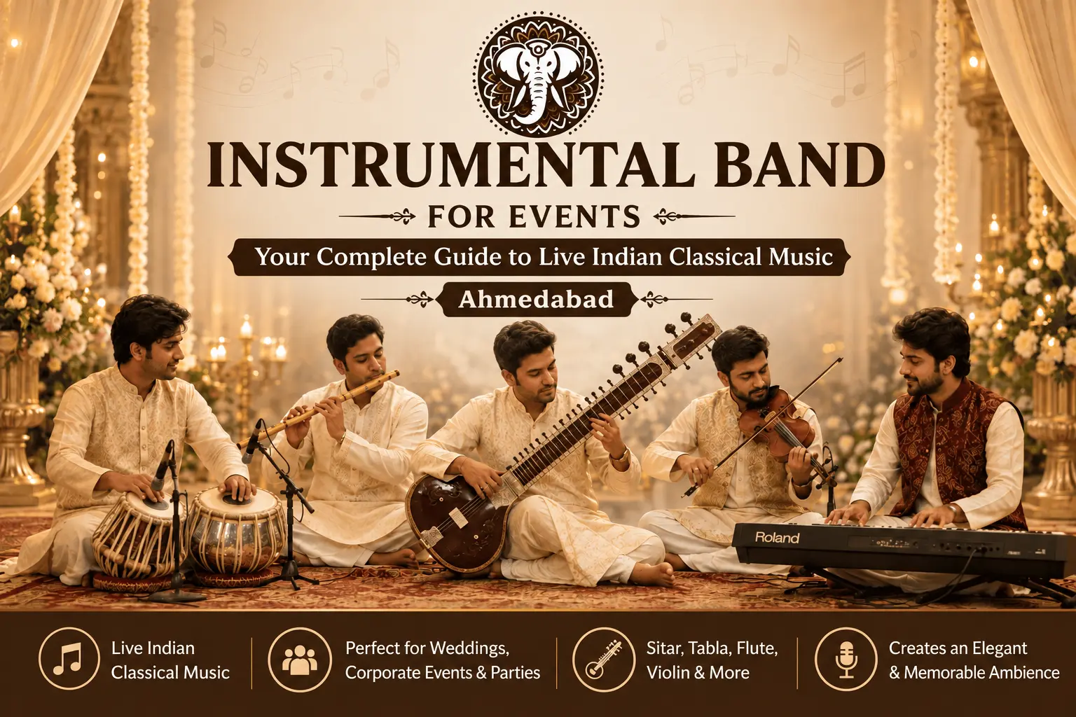 Instrumental Band in Ahmedabad: Classical Musicians & Instrumental Artists