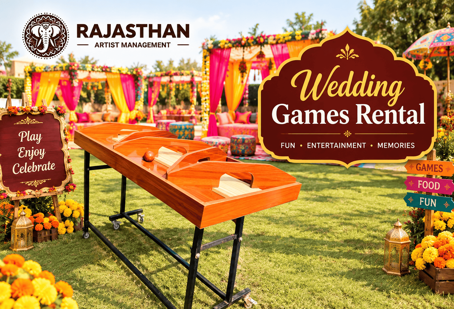 Wedding Games Rental: The Ultimate Guide to Fun-Filled Celebrations in Rajasthan