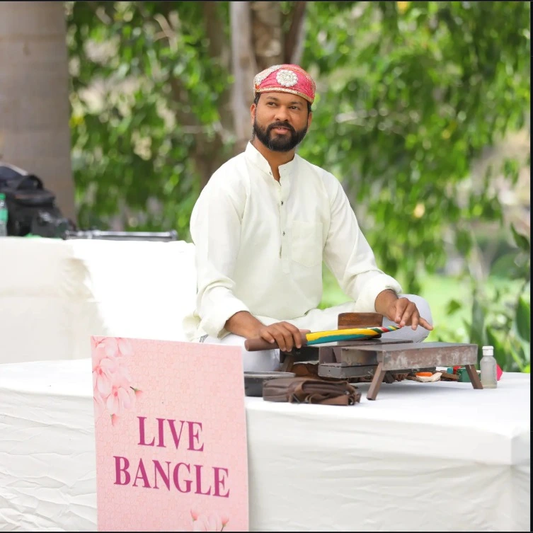 Live Bangle Stall