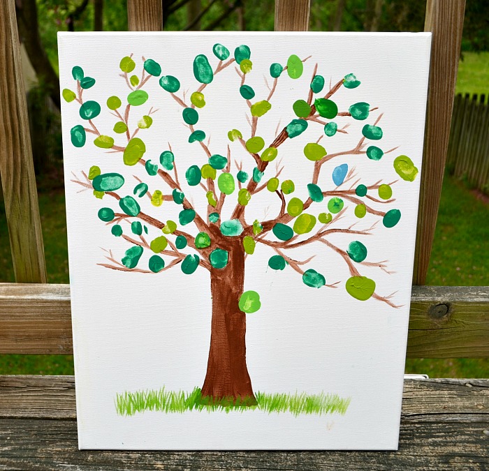 Canvas Thumbprint Stall