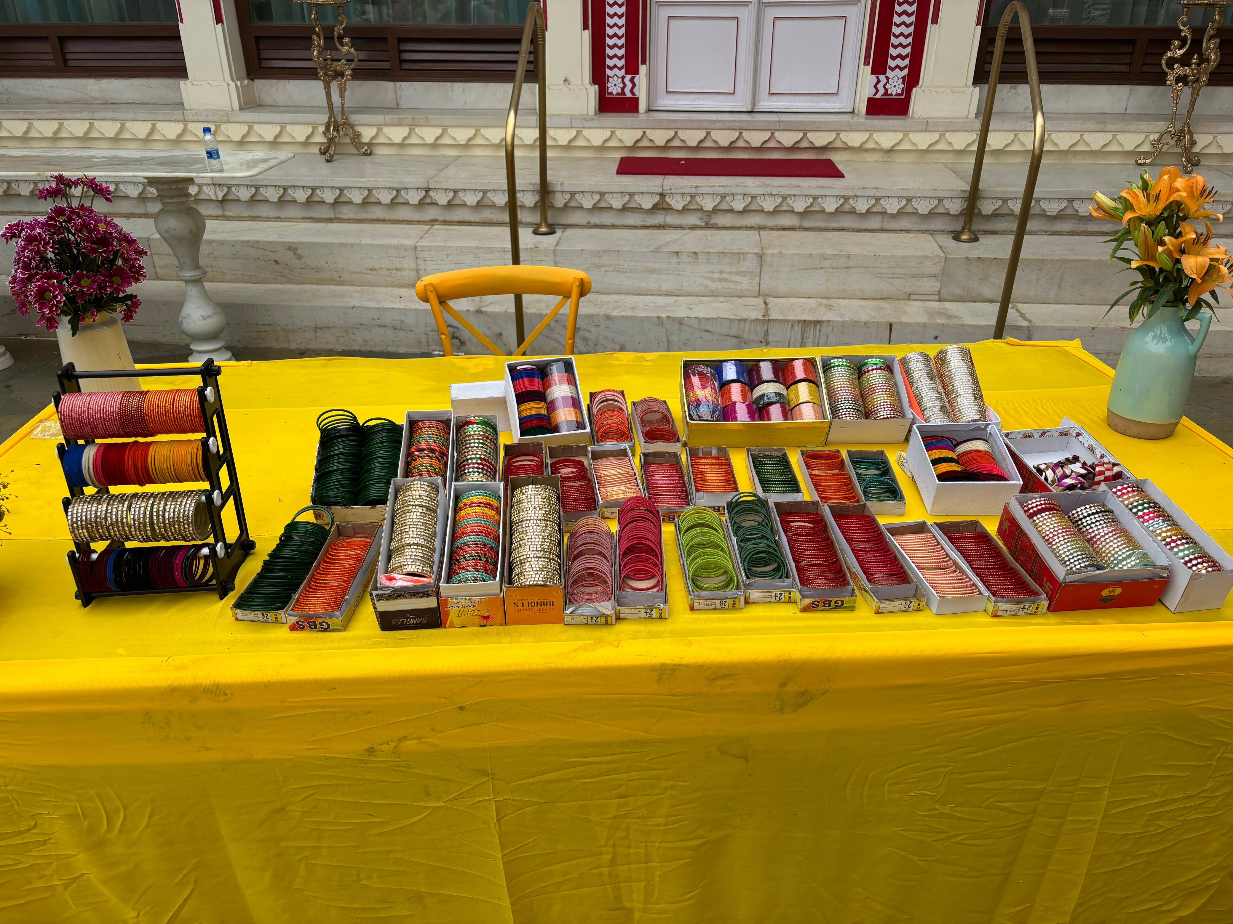 Bangle Stall for Wedding