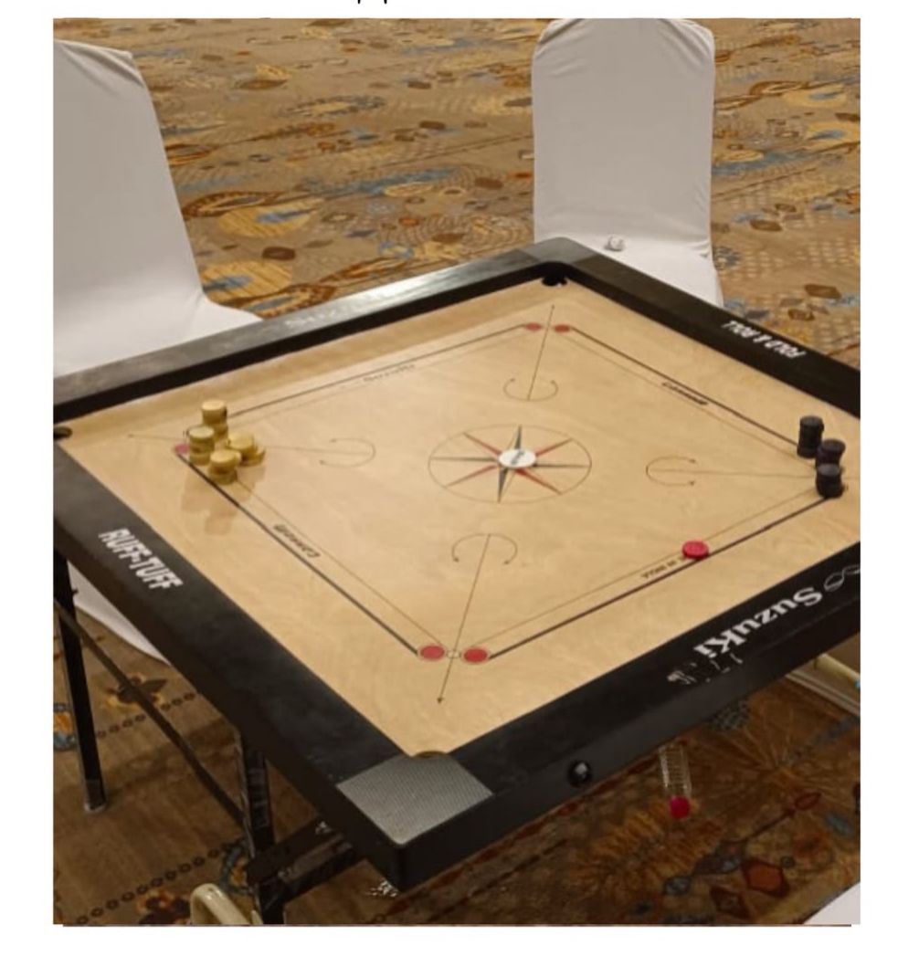 Carrom Board Game on Rent