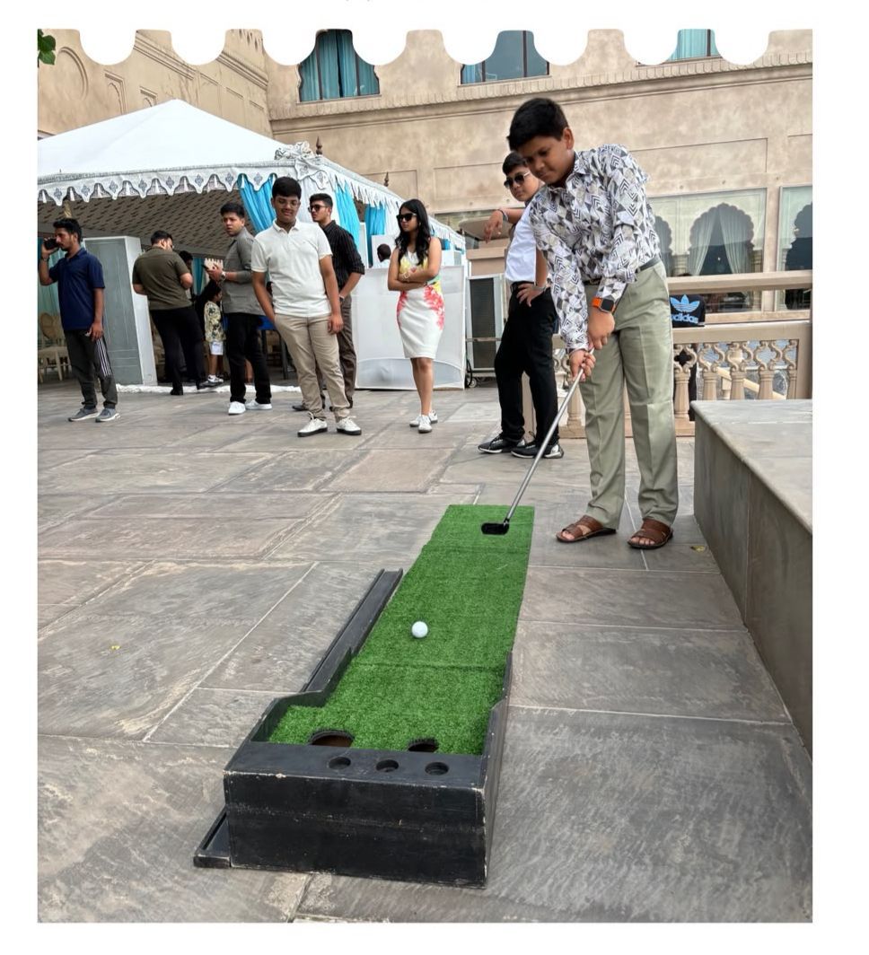 Mini Golf Game on Rent