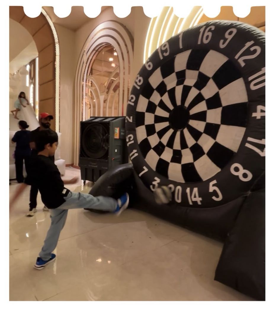 Football Dart Game on Rent