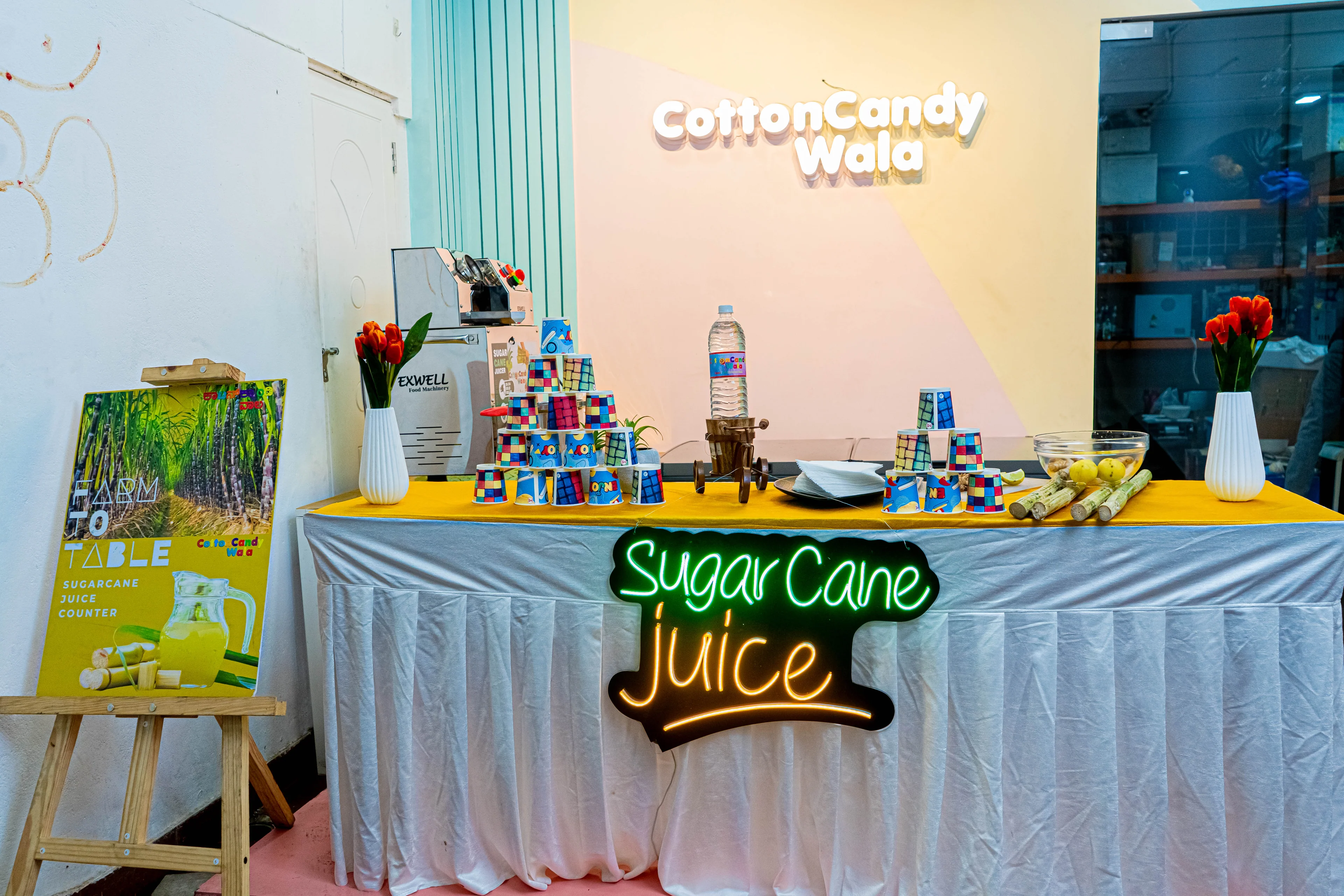 Sugarcane Juice Stall for Event