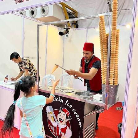 Turkish Ice Cream Stall