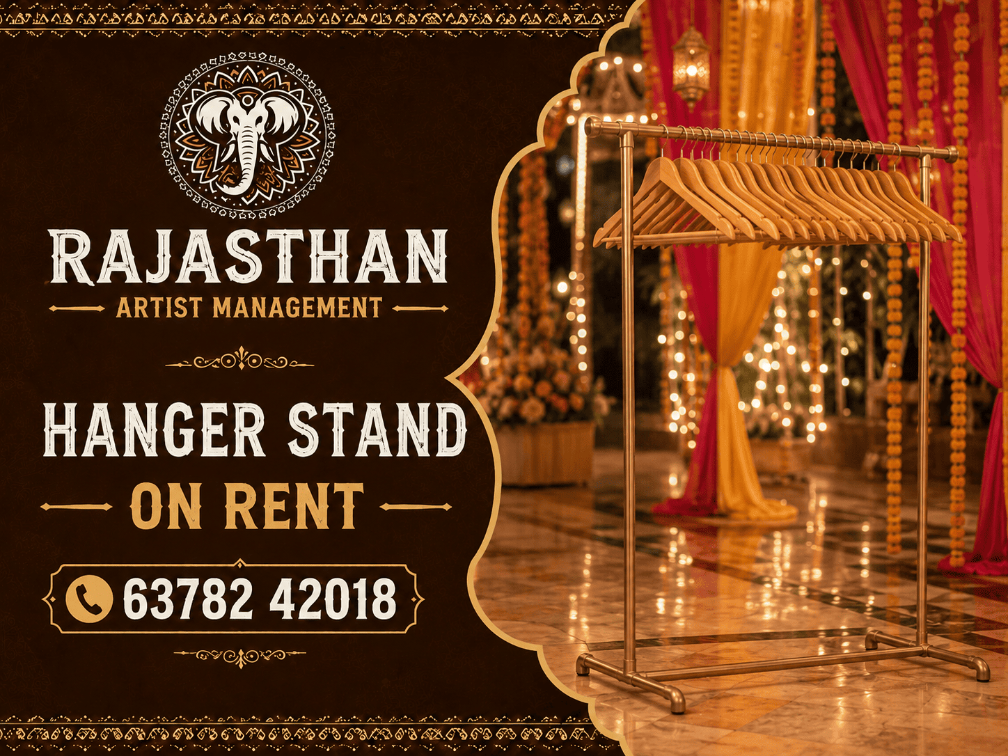 Hanger Stand on Rent