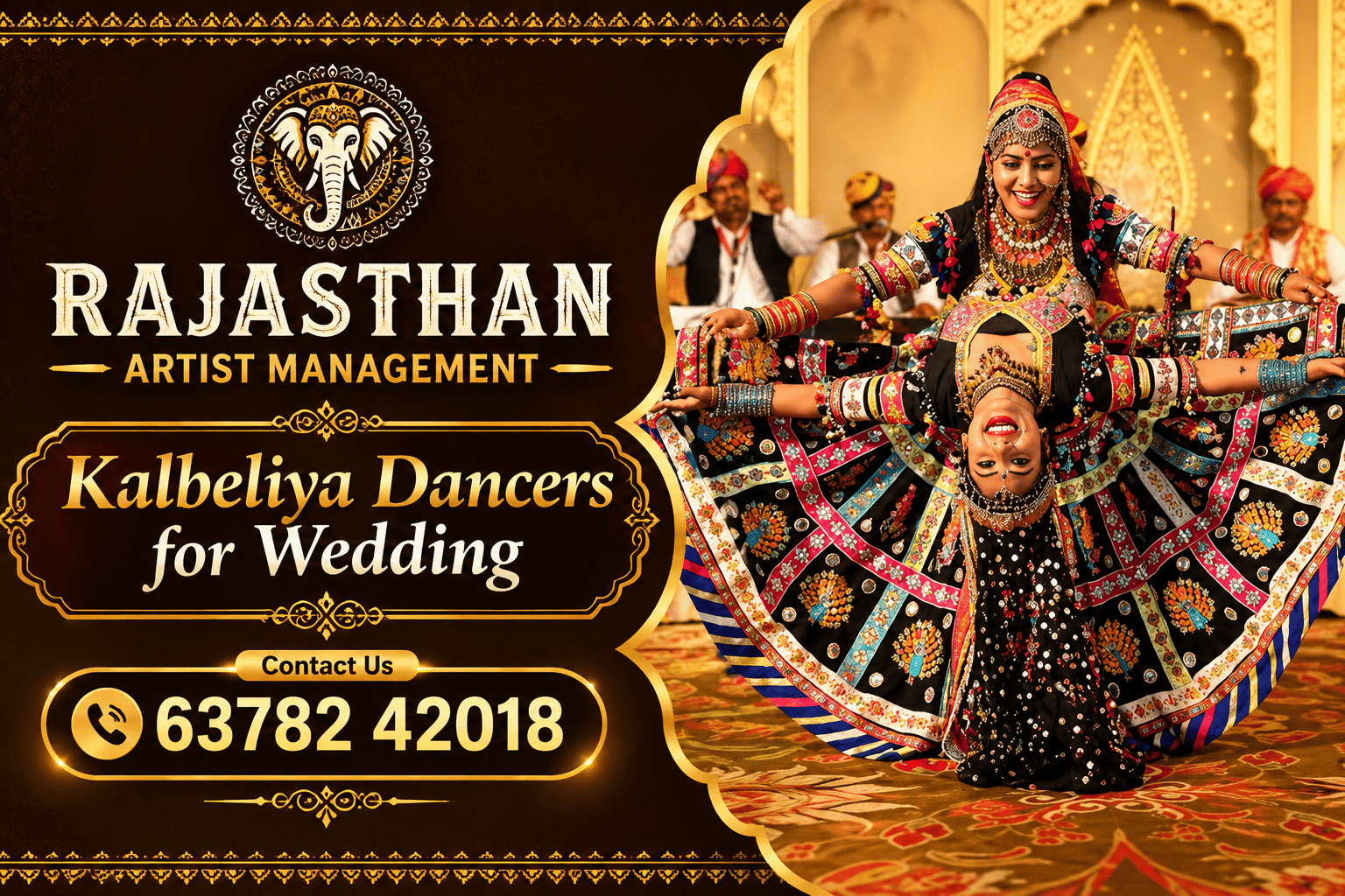 Kalbeliya Dancer for Wedding