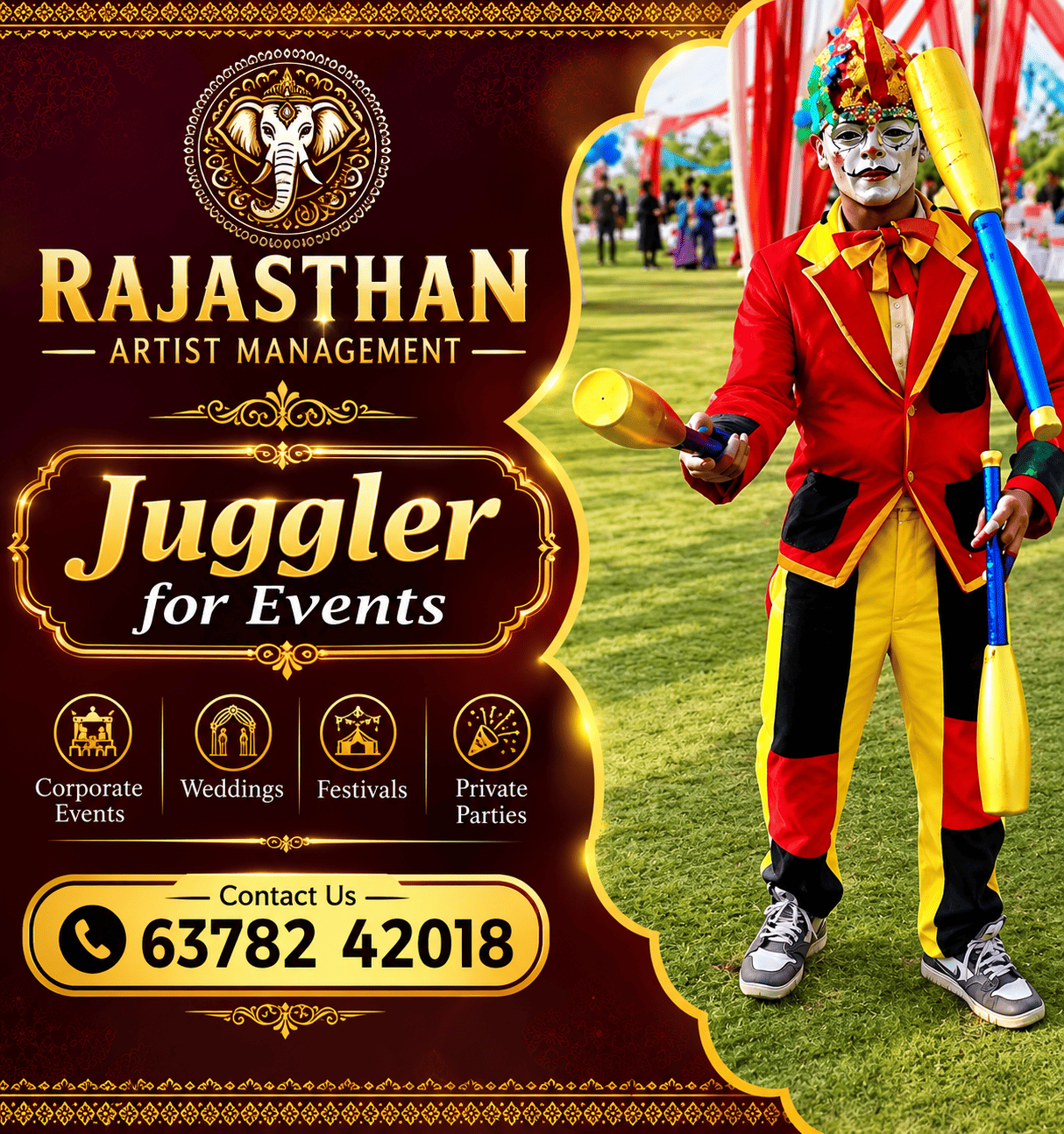 Juggler for Event