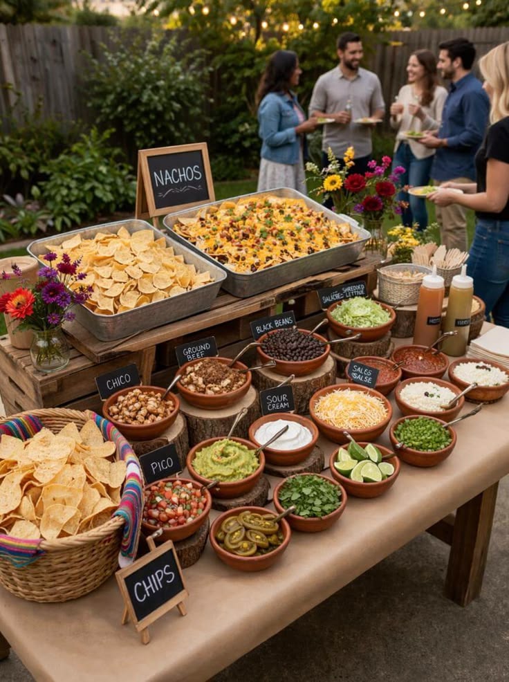 Nachos Stall for wedding