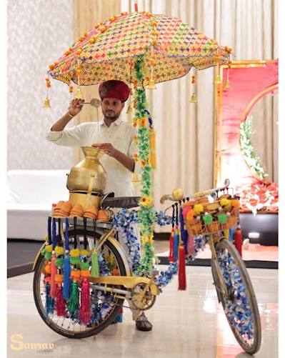 Cycle Chai Wala for Wedding