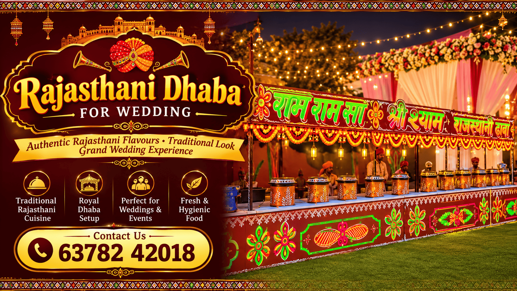 Rajasthani Dhaba for Wedding