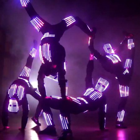 LED Tron Dance for Event